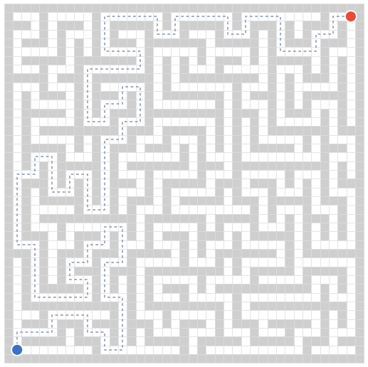 20×20 maze