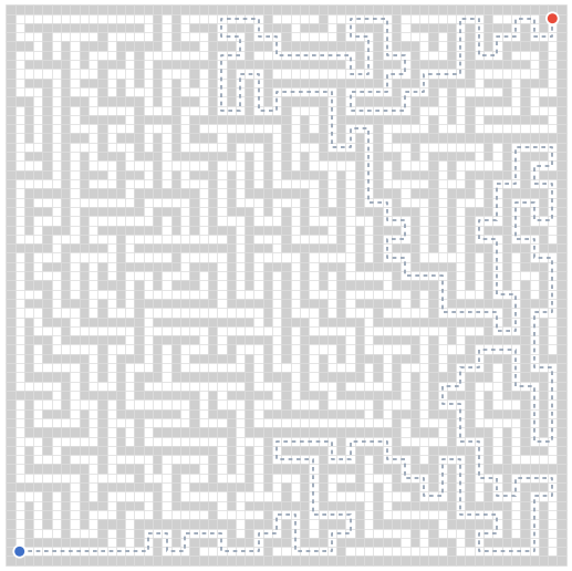 30×30 maze